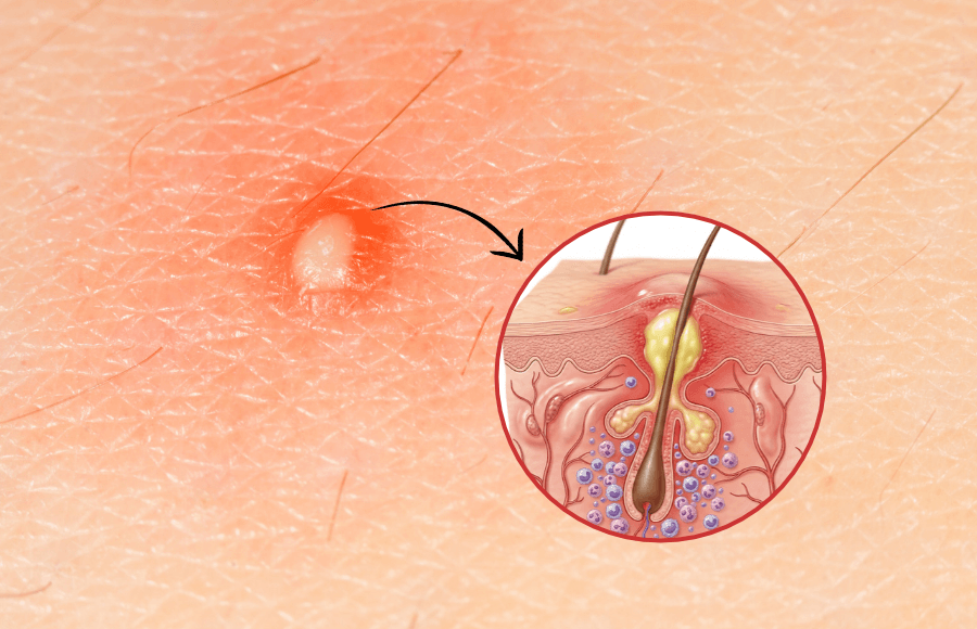Infected Pimple: Causes, Symptoms, and How to Treat It Safely